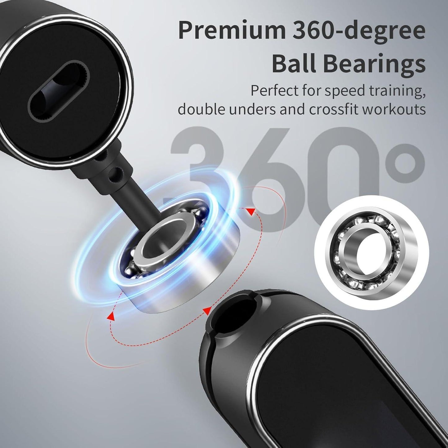 Smart Digital Skipping Rope – 2 in 1 Cordless & Weighted